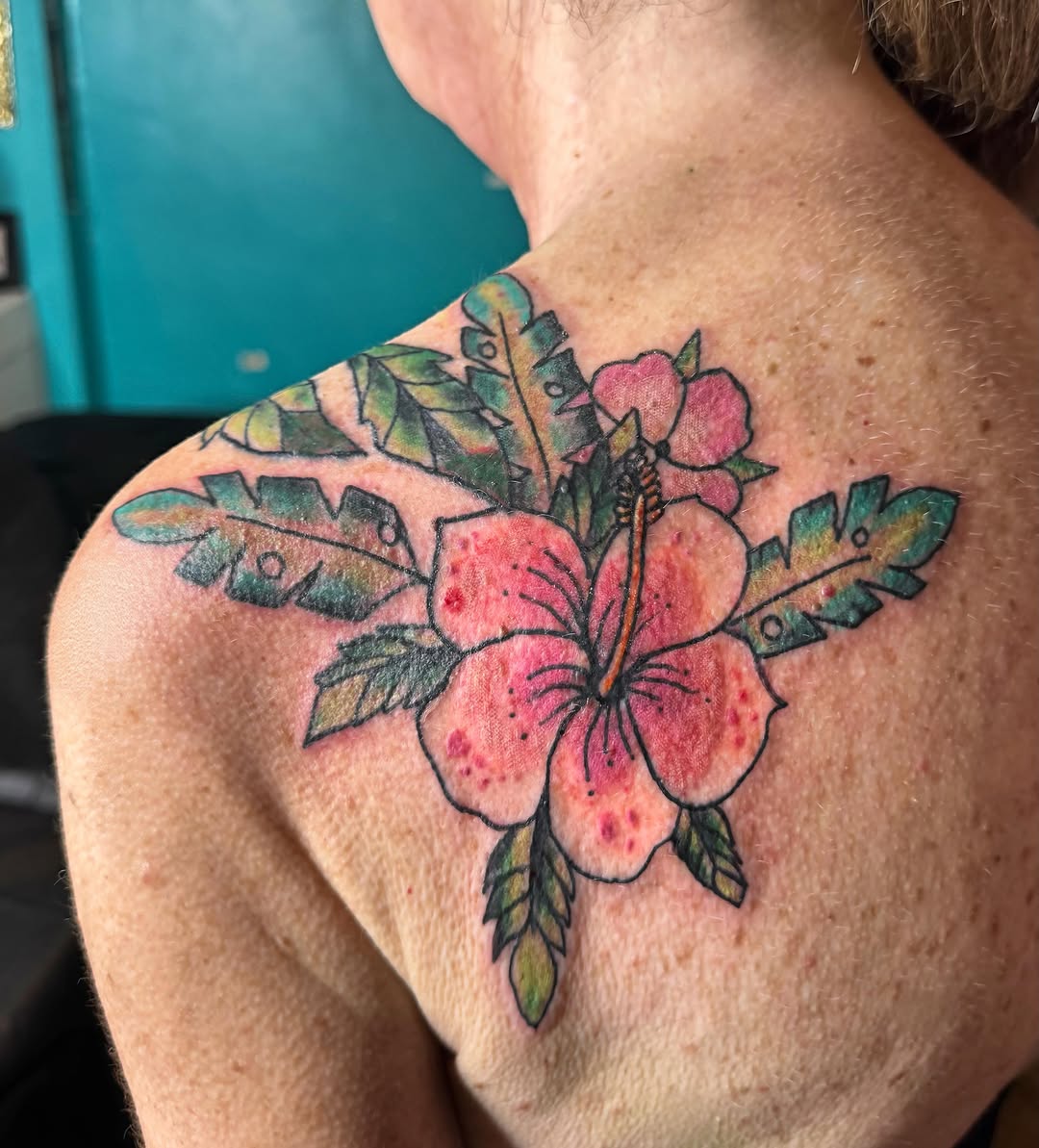 Tattoo by @brocks_tatt_attic_ — illustrative, new_school