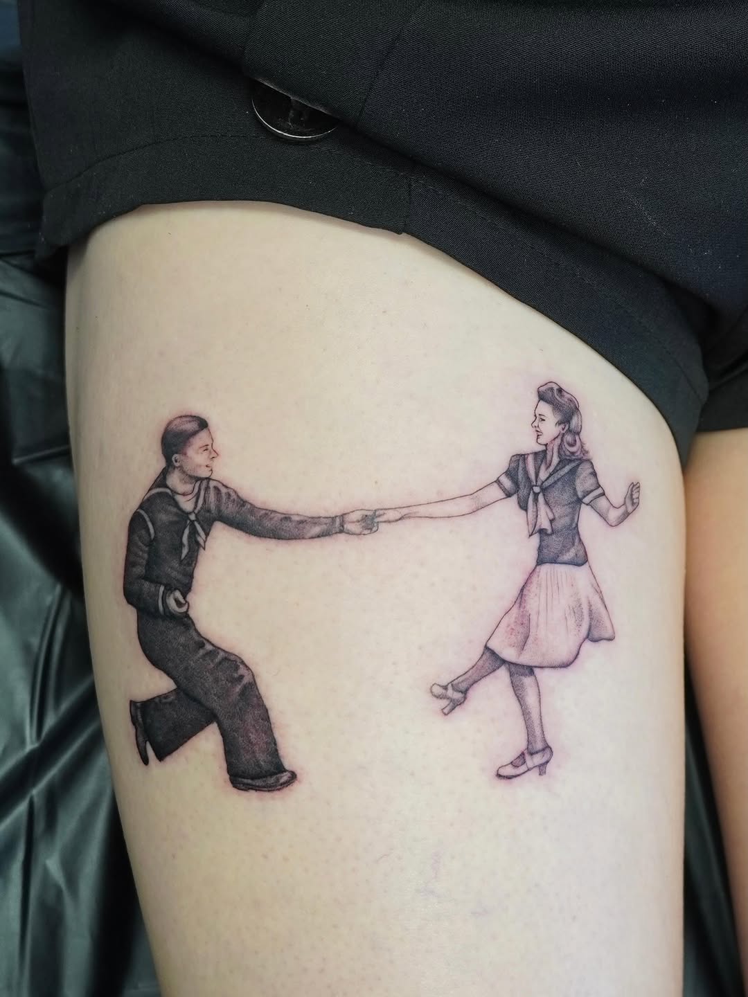 Tattoo by @presley.tattoos — black_and_grey, realism