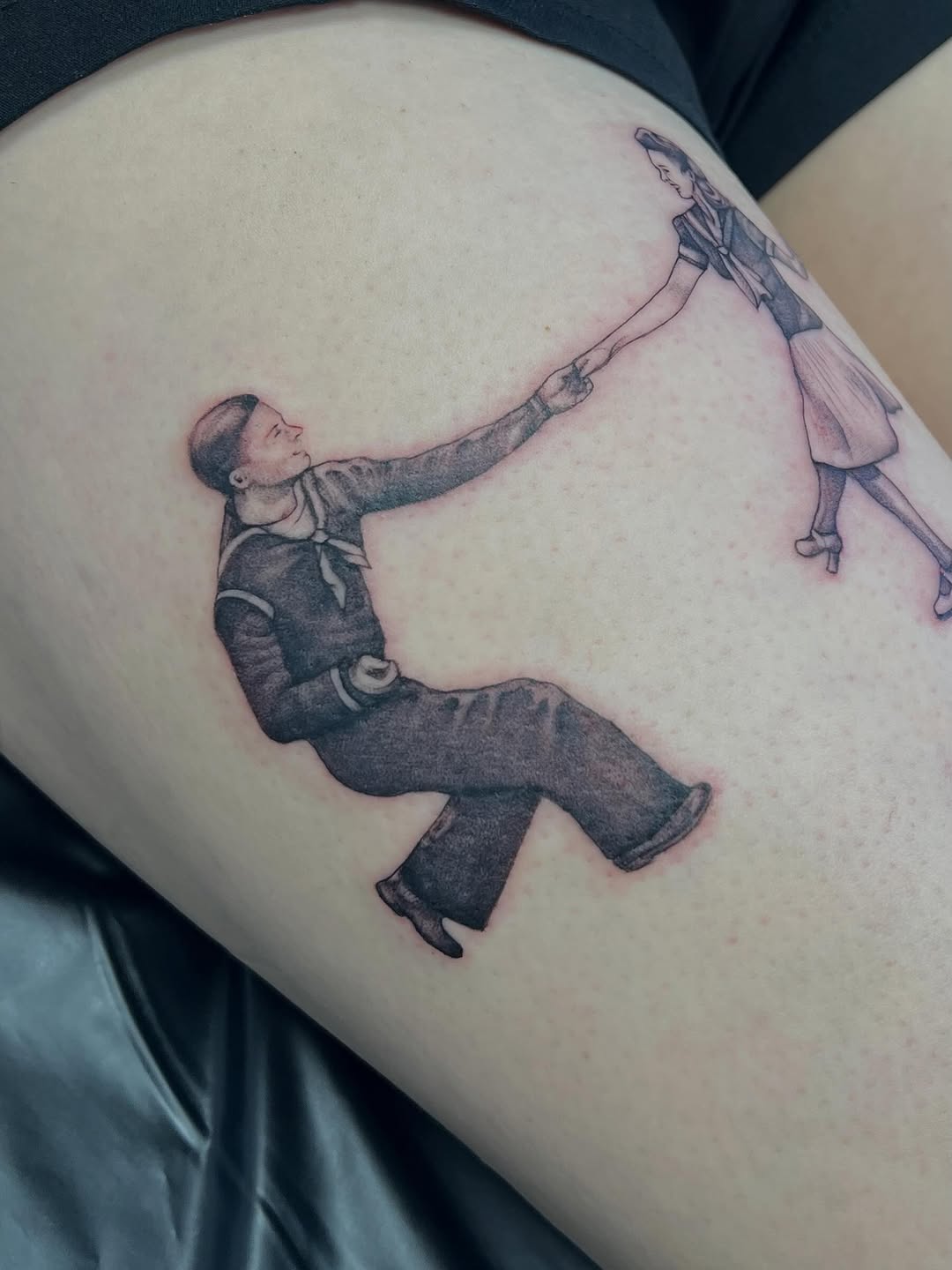 Tattoo by @presley.tattoos — realism, black_and_grey