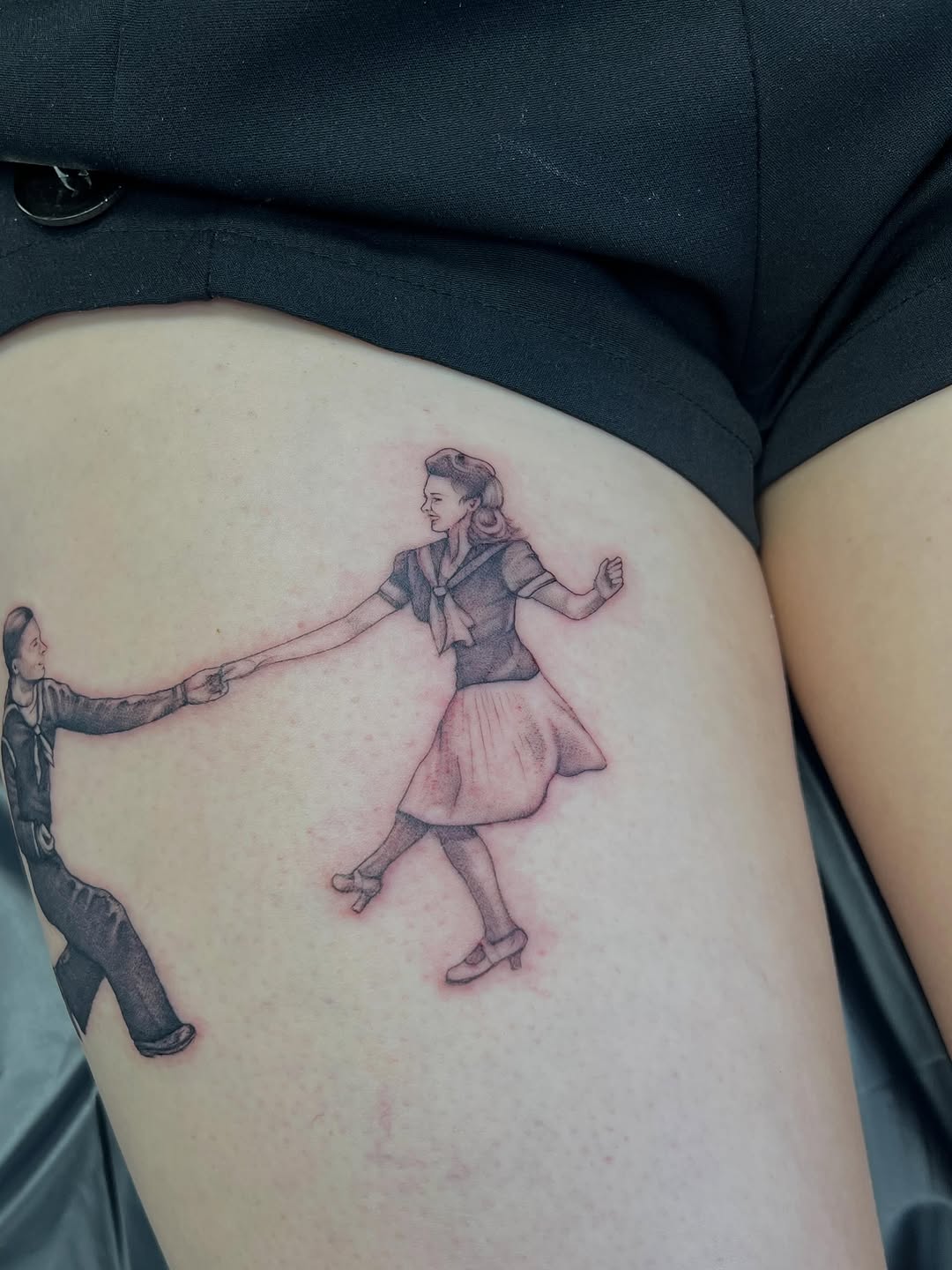 Tattoo by @presley.tattoos — realism, black_and_grey