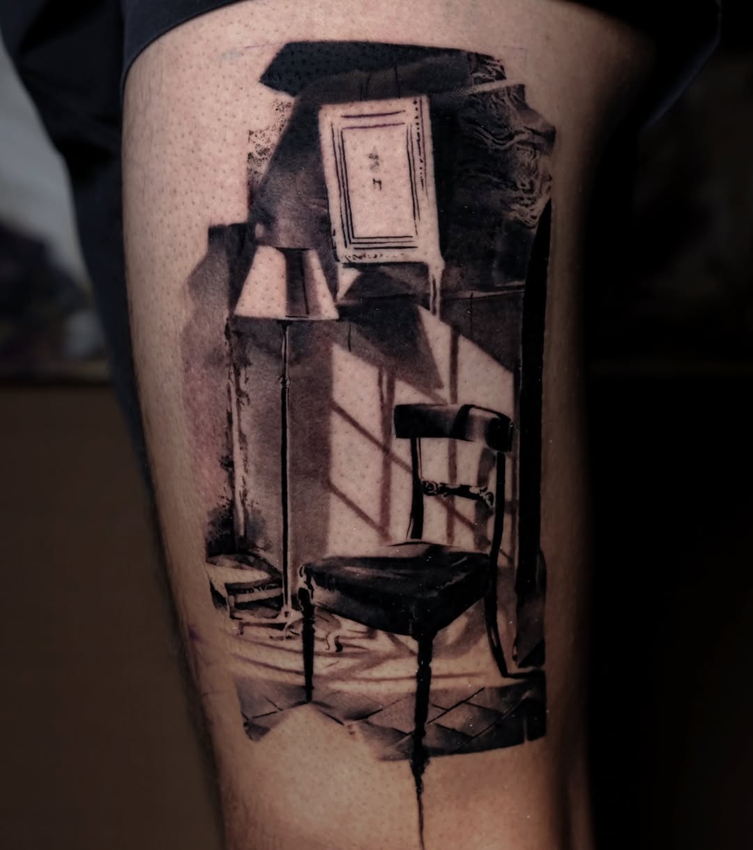 Tattoo by @maksim_patrick — black_and_grey, realism