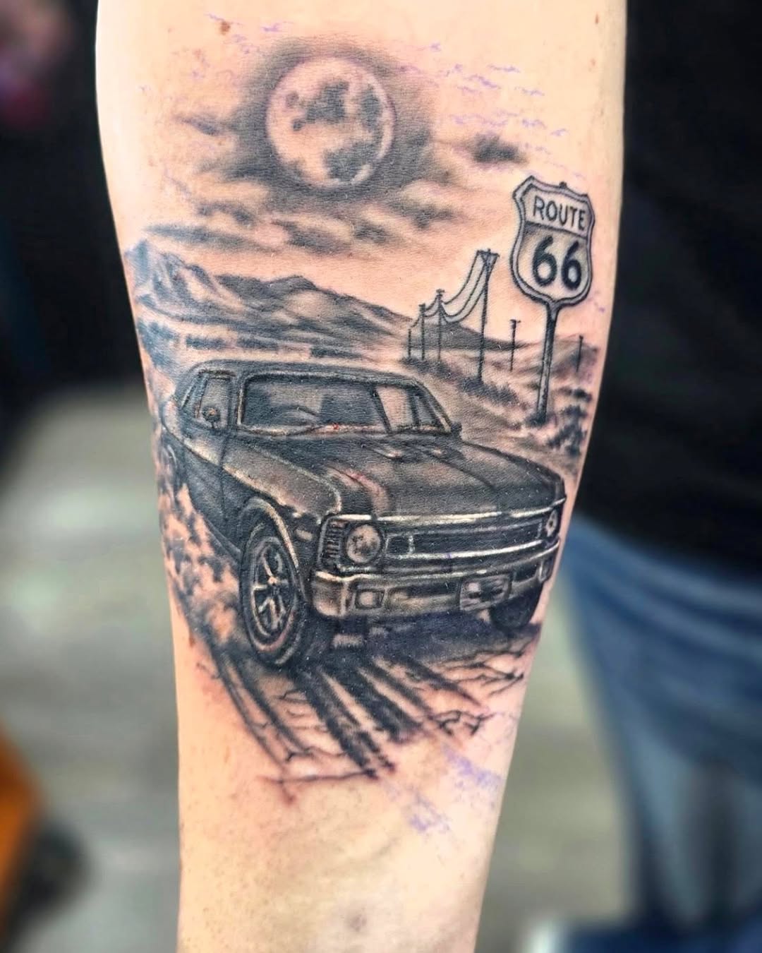 Tattoo by @david_winn_tattoos — realism, black_and_grey