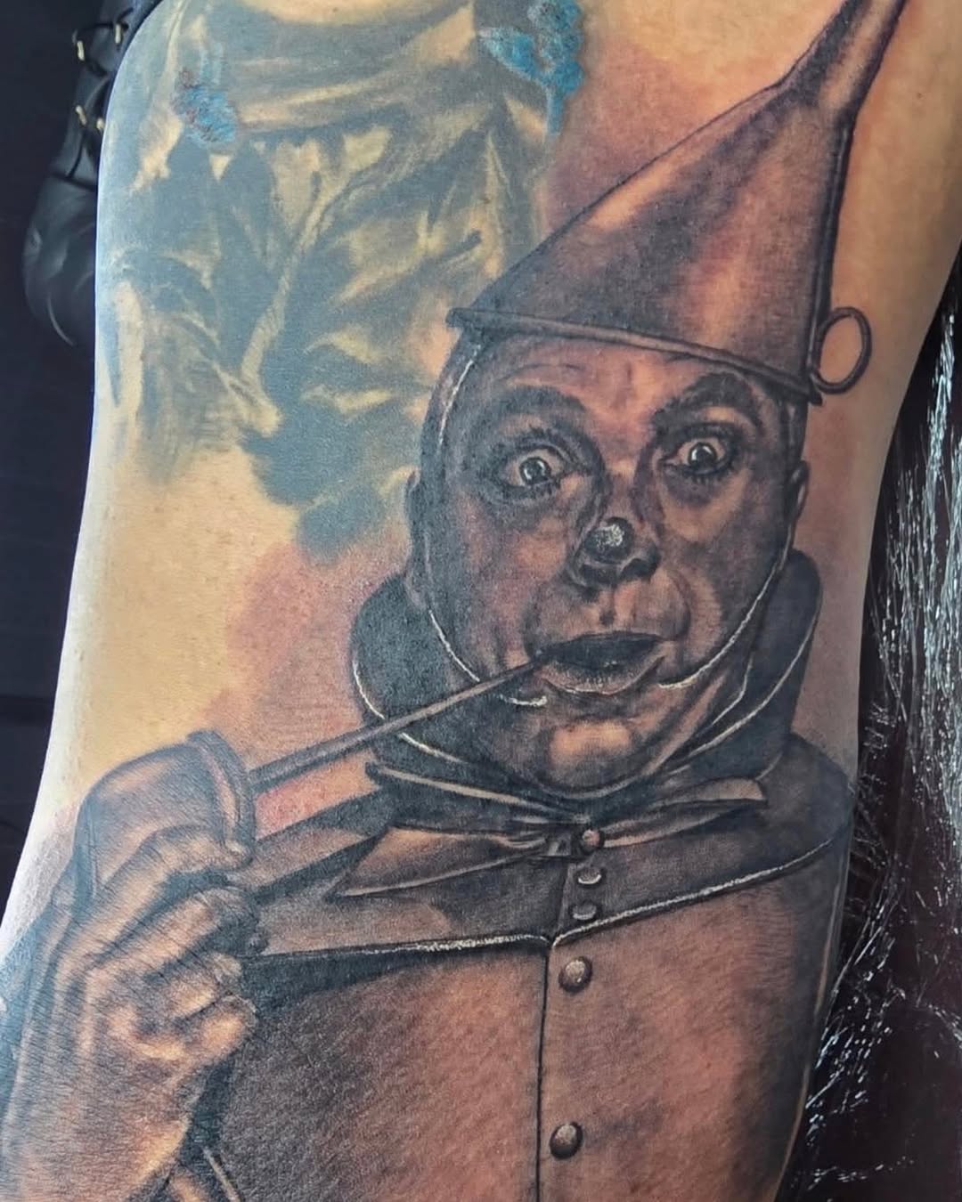 Tattoo by @david_winn_tattoos — realism, black_and_grey
