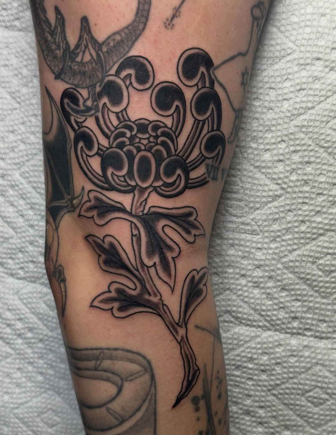 Tattoo by @sevenstattoos β japanese_irezumi, blackwork
