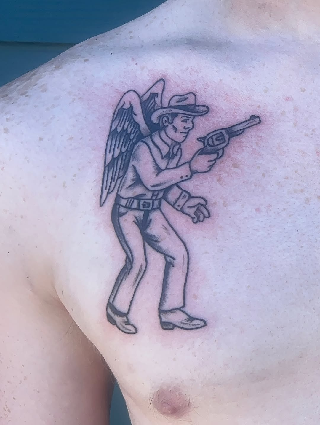 Tattoo by @devi.tattoos โ american_traditional, illustrative