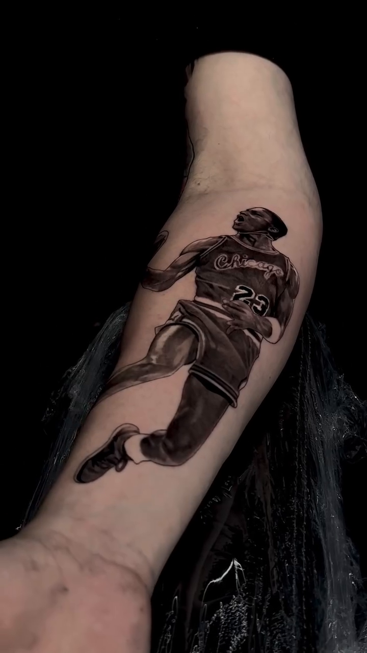 Tattoo by @bigjay.ink — realism, black_and_grey