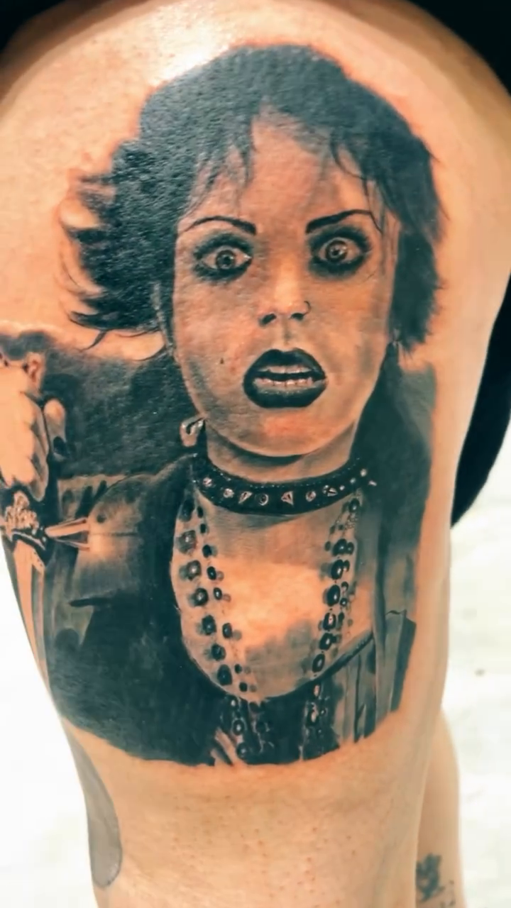 Tattoo by @illestgorilla — realism, black_and_grey