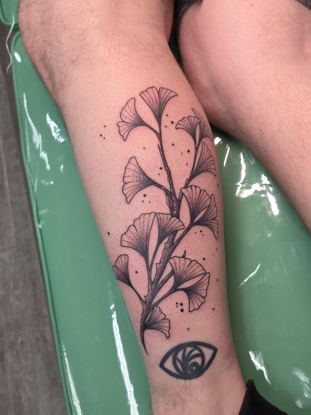 Tattoo by @psychoberry_tattoos — black_and_grey