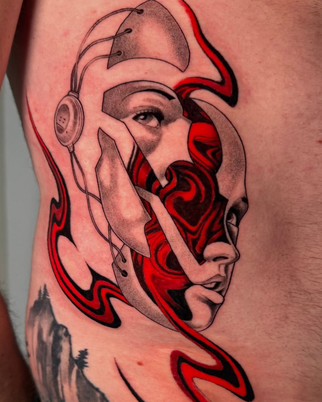 Tattoo by @erinblaney_tattoo β illustrative, dark_realism