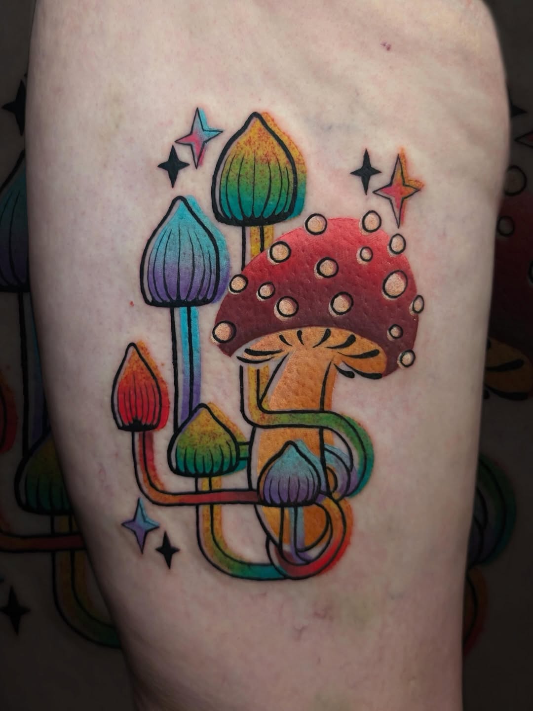 Tattoo by @cicadaqueen.ink — new_school, illustrative
