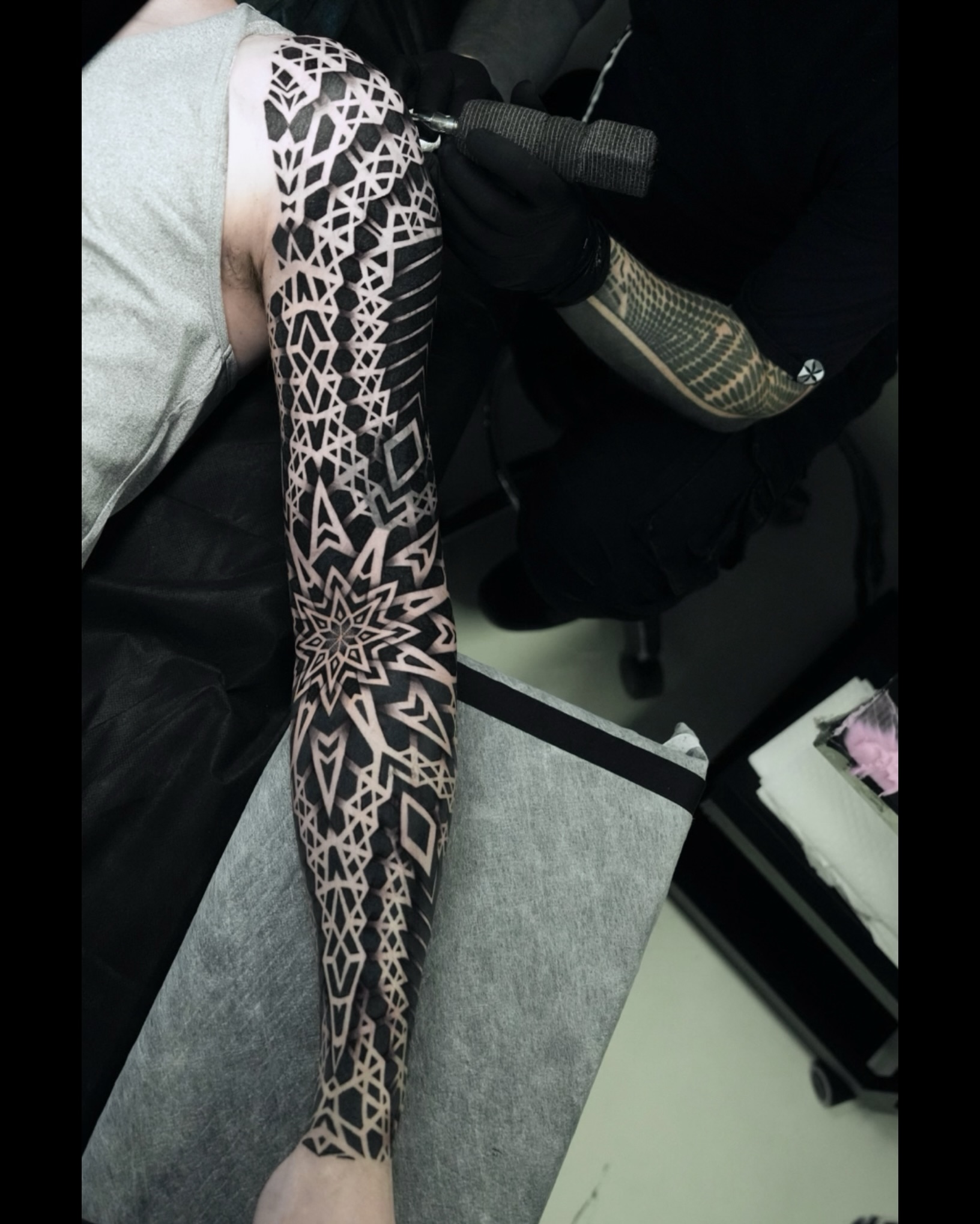 Tattoo by @ilyacascad — geometric, blackwork