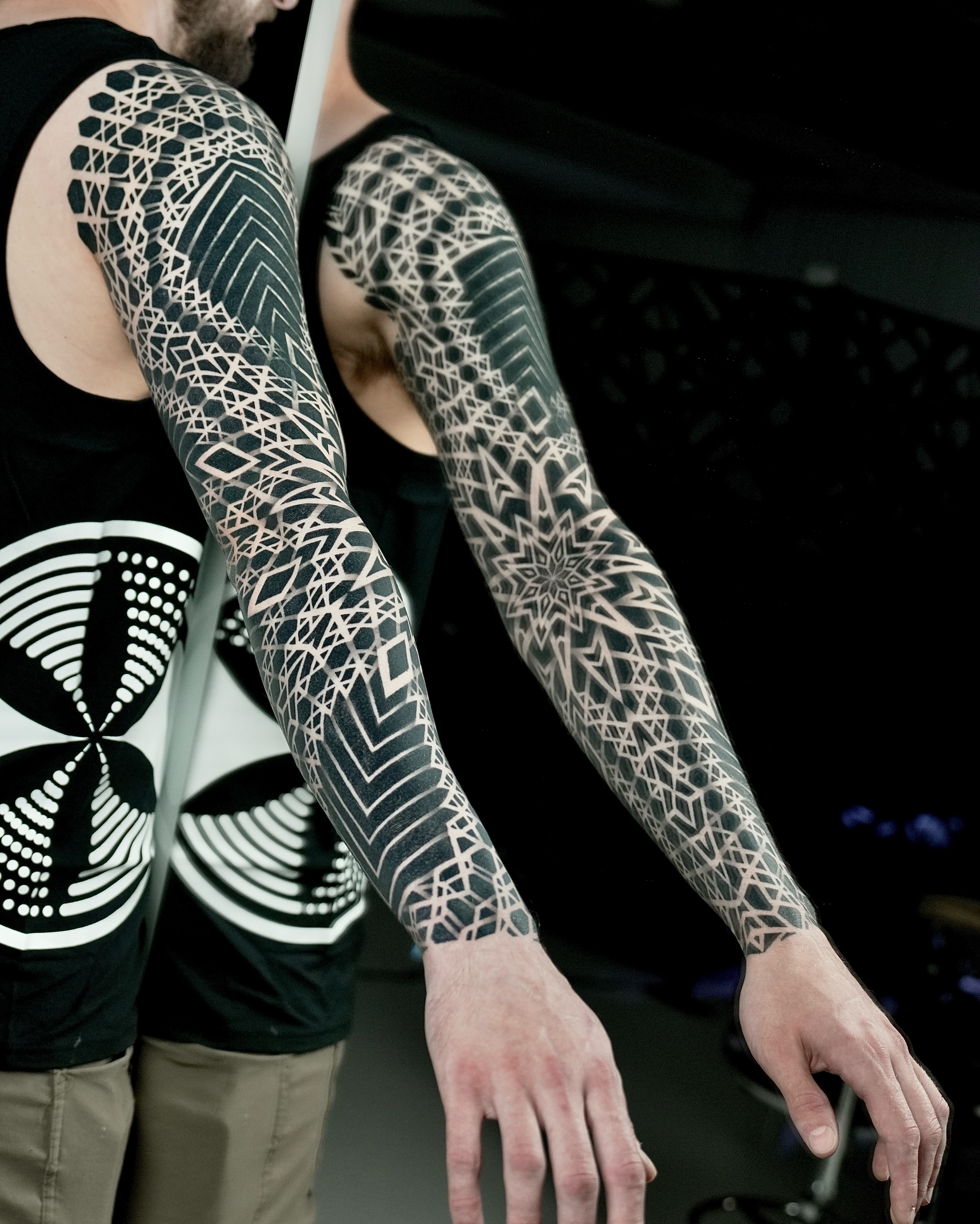 Tattoo by @ilyacascad — geometric, blackwork