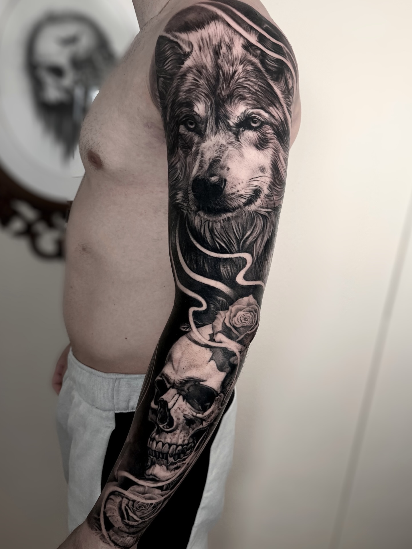 Tattoo by @giuseppe_gibi_bonelli — realism, black_and_grey