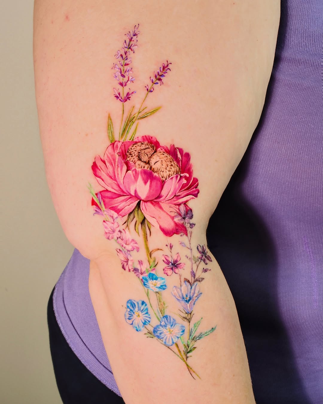 Tattoo by @mika.z.tattoo — realism, watercolor