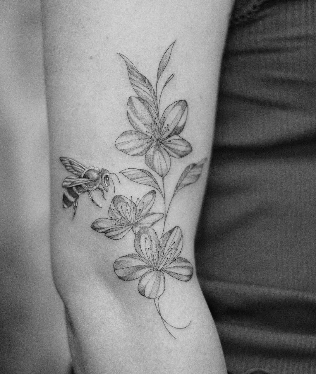 Tattoo by @izztheartist — fine_line, illustrative