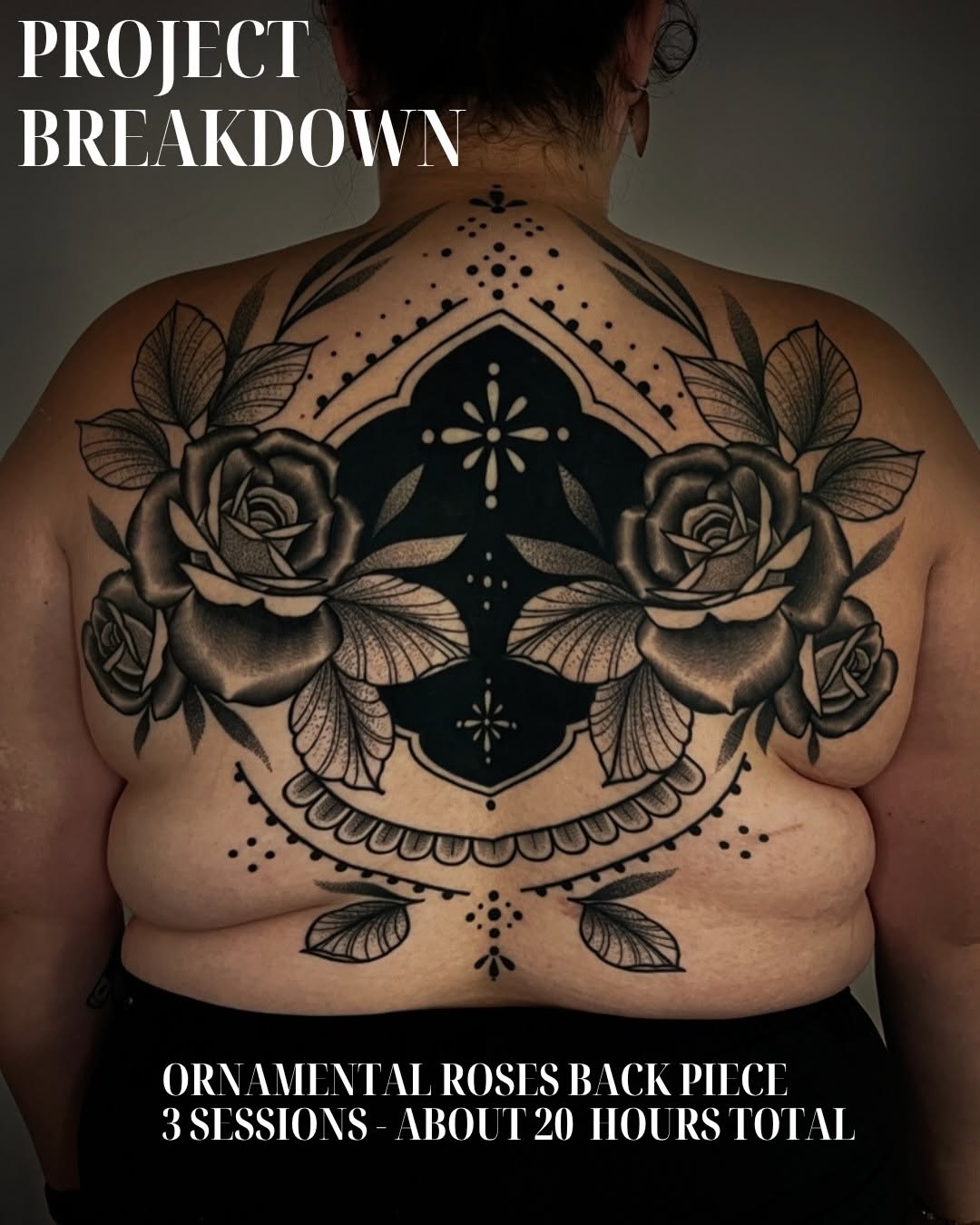 Tattoo by @ofcourseithurts — black_and_grey, ornamental