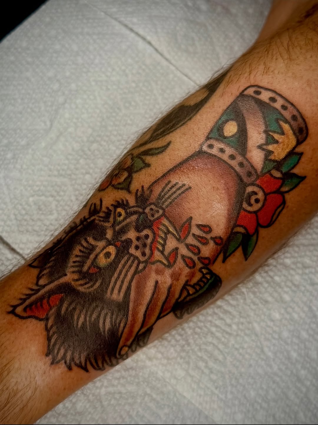 Tattoo by @zacclarktattoo — american_traditional, illustrative