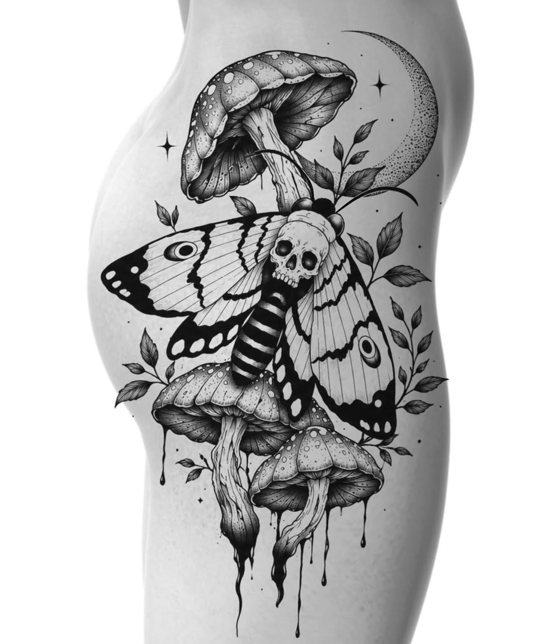 Tattoo by @x_bryan_black_x — blackwork