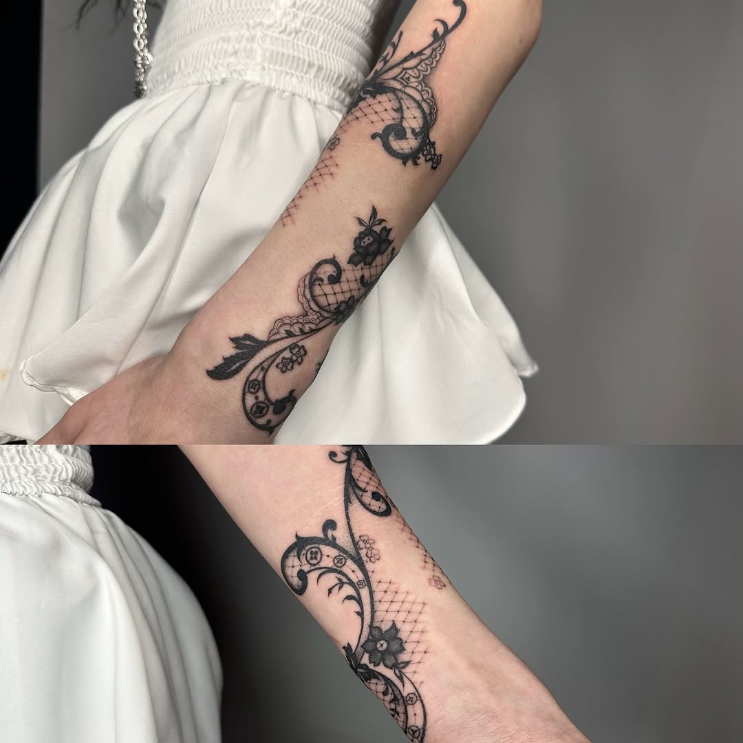 Tattoo by @sofia.tats โ illustrative, blackwork