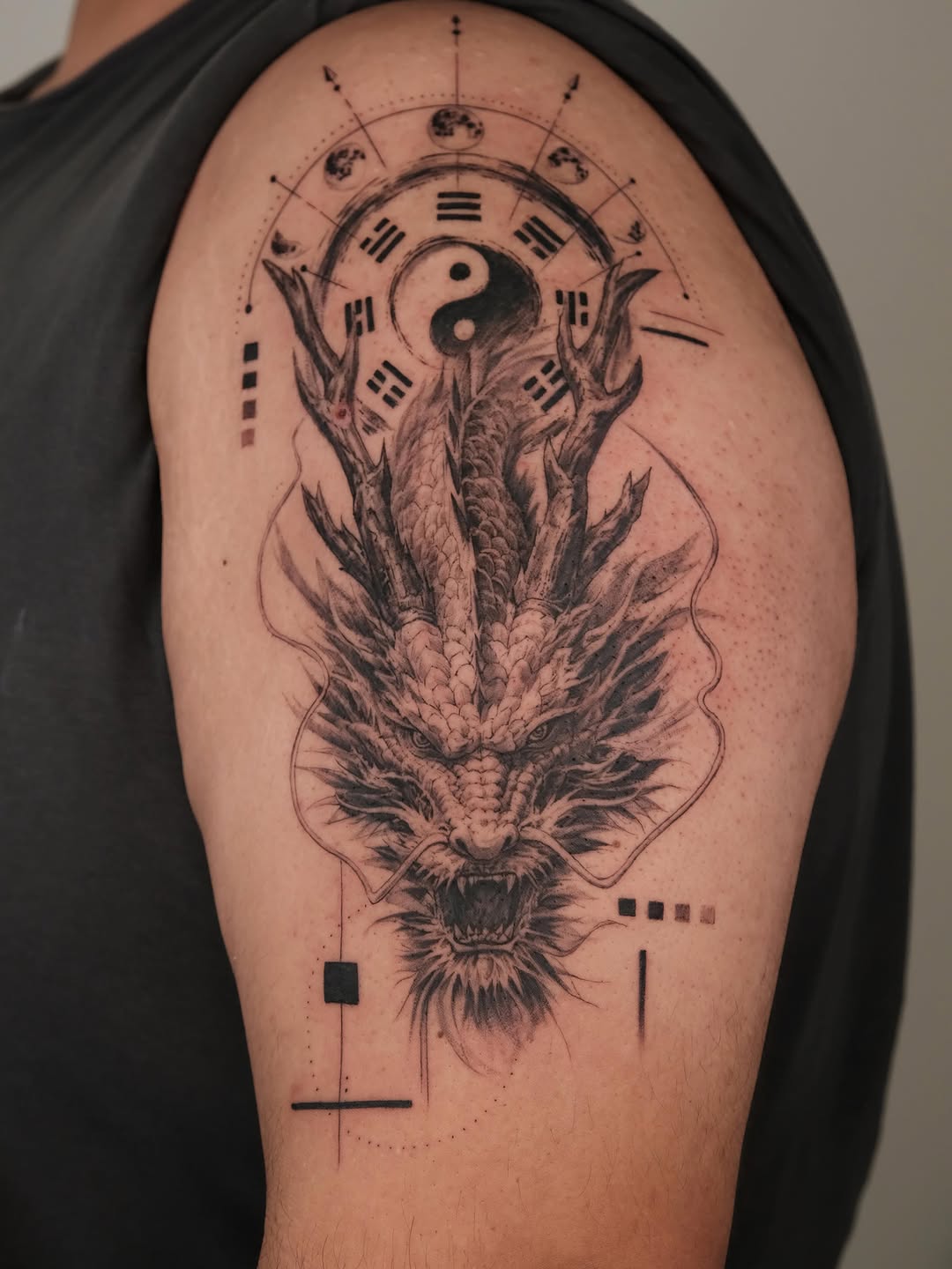 Tattoo by @zaytattoos — black_and_grey, illustrative