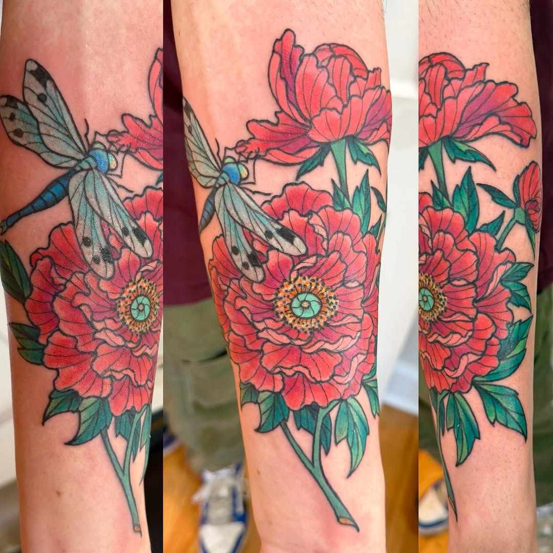 Tattoo by @laurak_musiccitytattoo — illustrative, japanese_irezumi