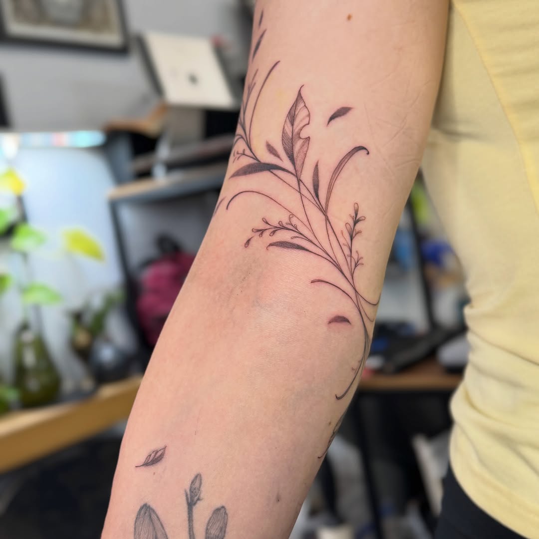 Tattoo by @mvillarreal.ink β fine_line, illustrative