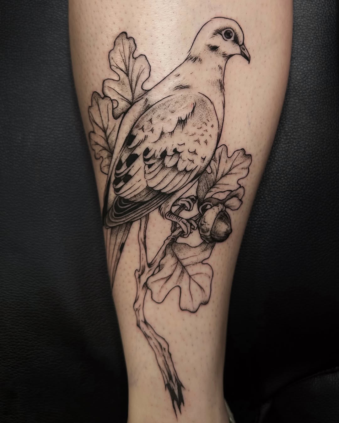 Tattoo by @ornatebones β blackwork