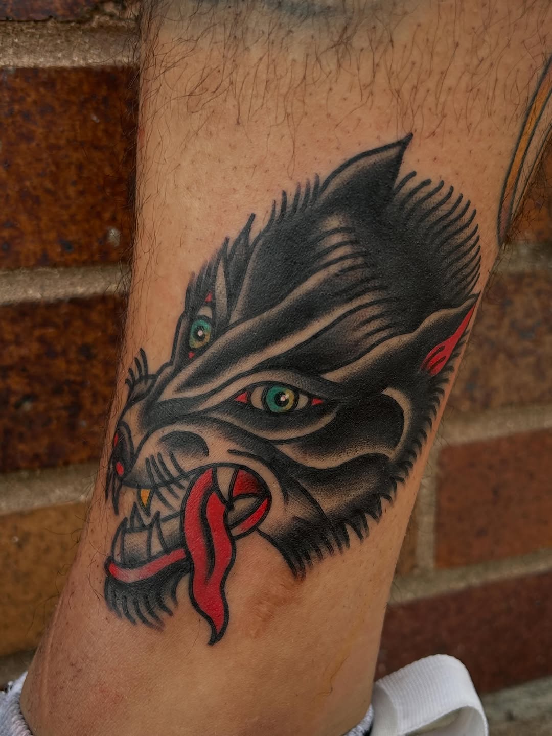 Tattoo by @asecularhazer — american_traditional, illustrative