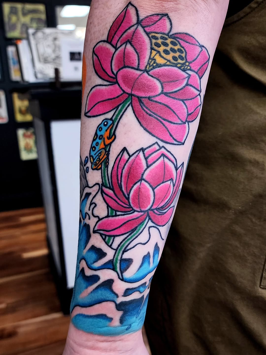 Tattoo by @michaela.rose.tattoo — illustrative, japanese_irezumi