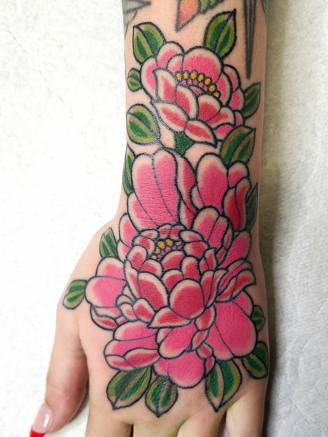Tattoo by @michaela.rose.tattoo — japanese_irezumi, illustrative