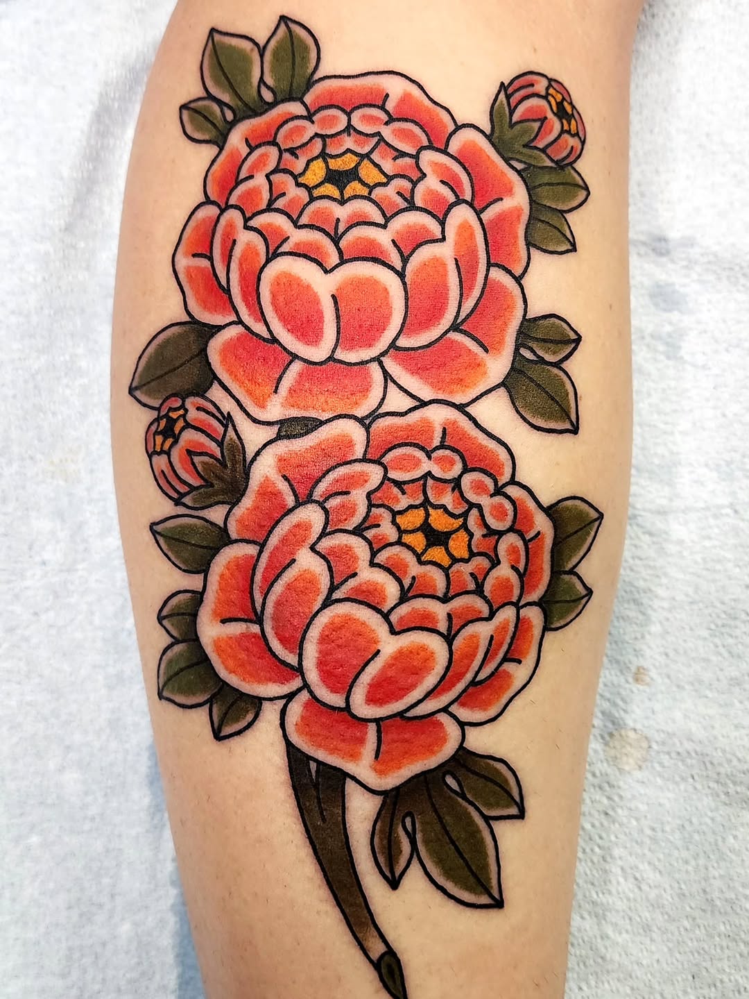 Tattoo by @michaela.rose.tattoo — american_traditional, illustrative