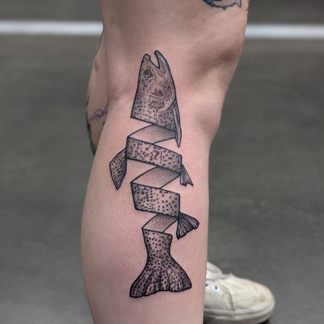 Tattoo by @heathstudiosandtattoo โ black_and_grey, illustrative