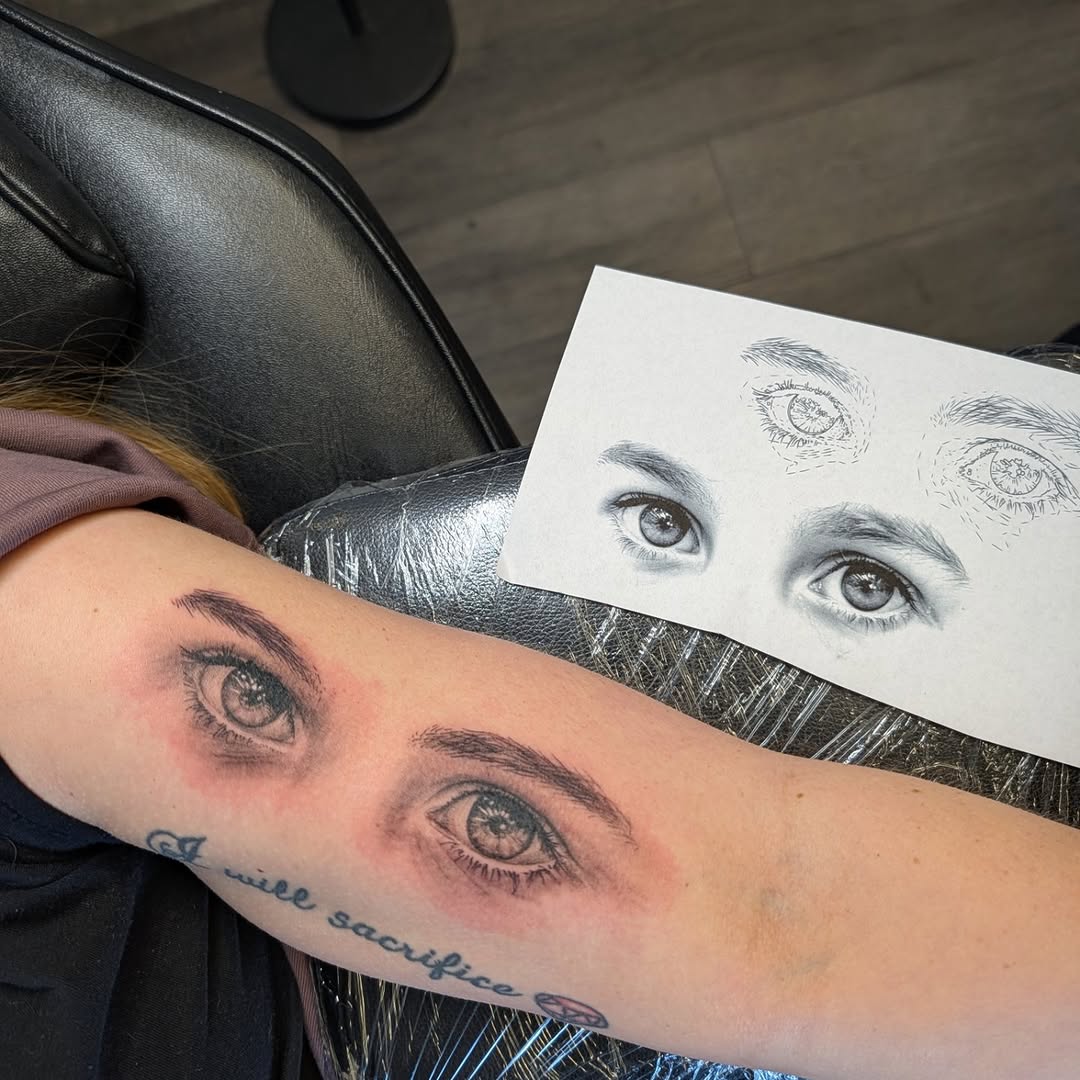 Tattoo by @heathstudiosandtattoo โ realism, black_and_grey