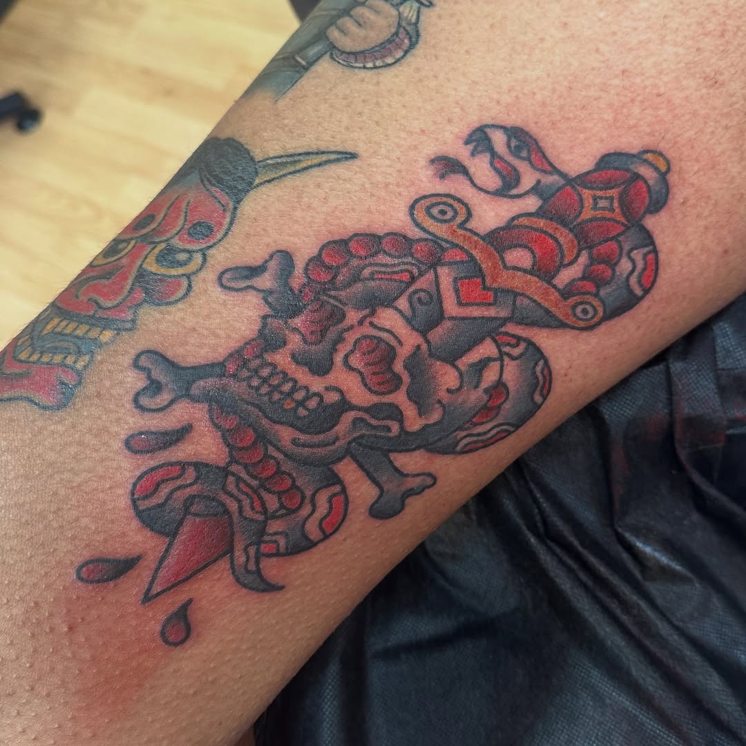 Tattoo by @norawillstattoo — american_traditional