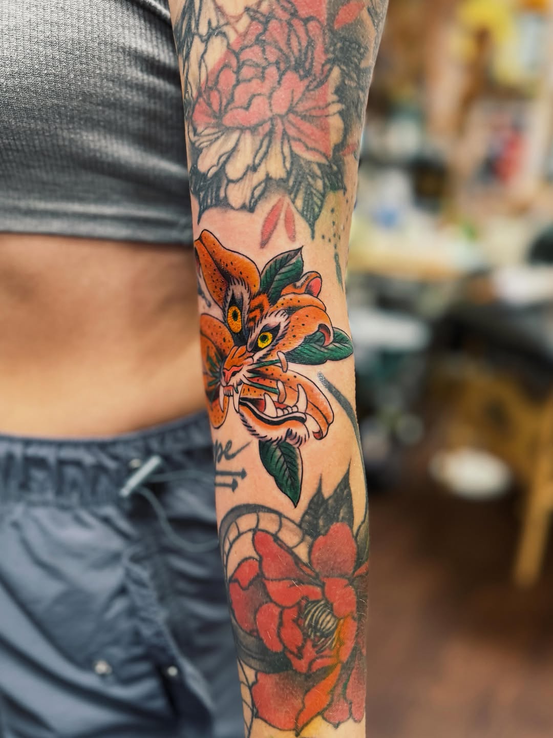 Tattoo by @amandahowtattoo — new_school