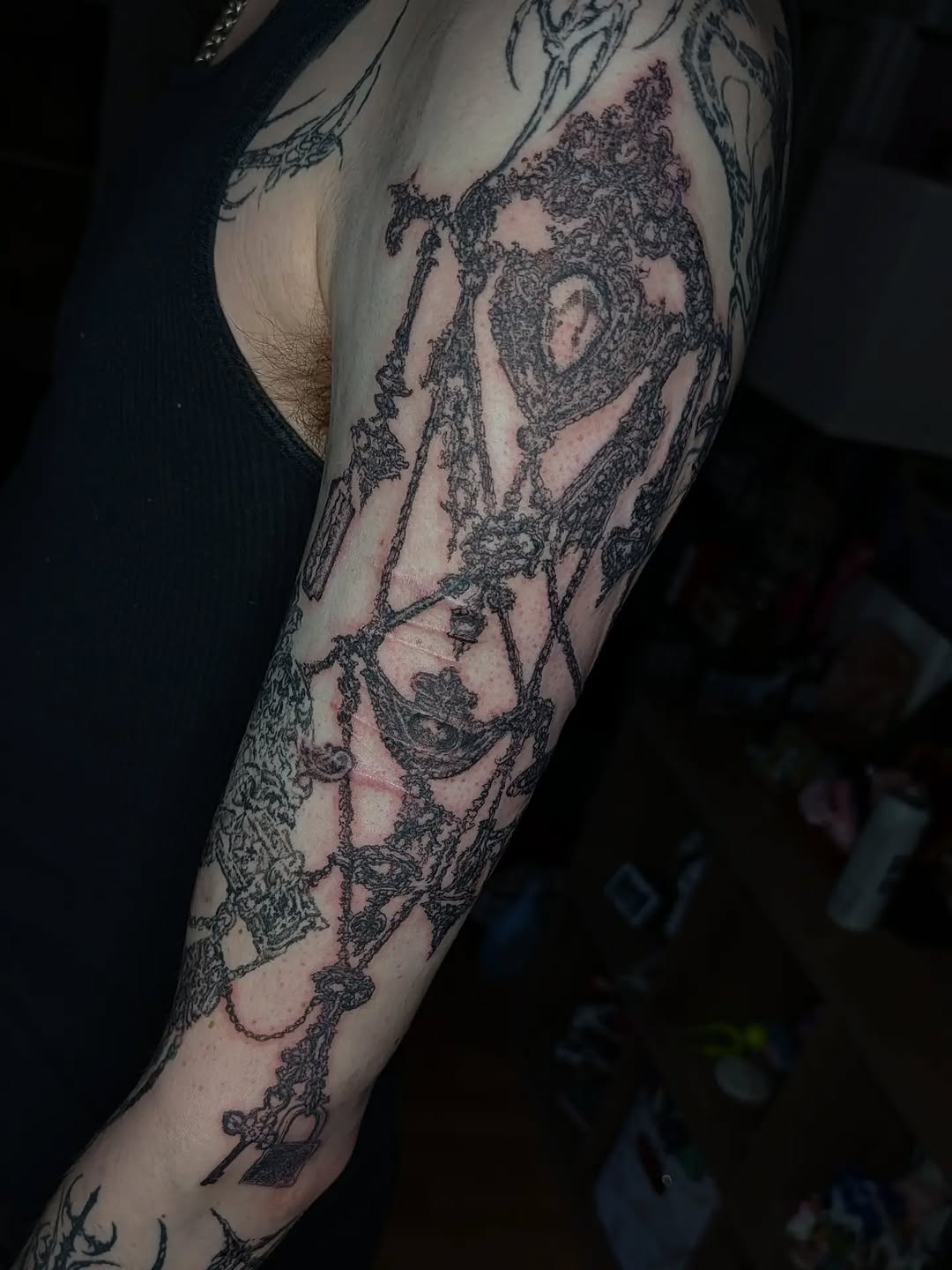 Tattoo by @profanae.0001 — blackwork, ornamental