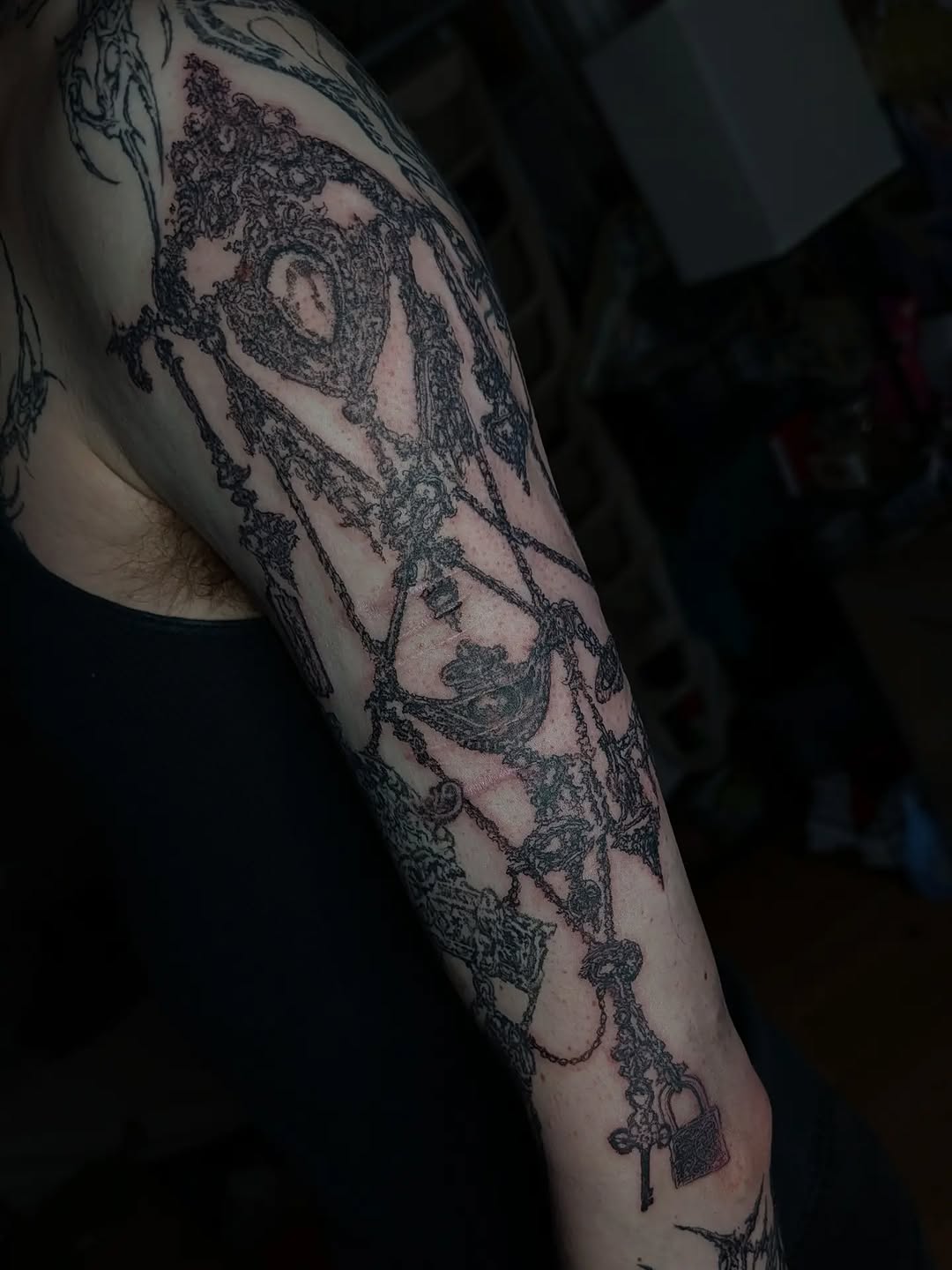 Tattoo by @profanae.0001 — blackwork, ornamental