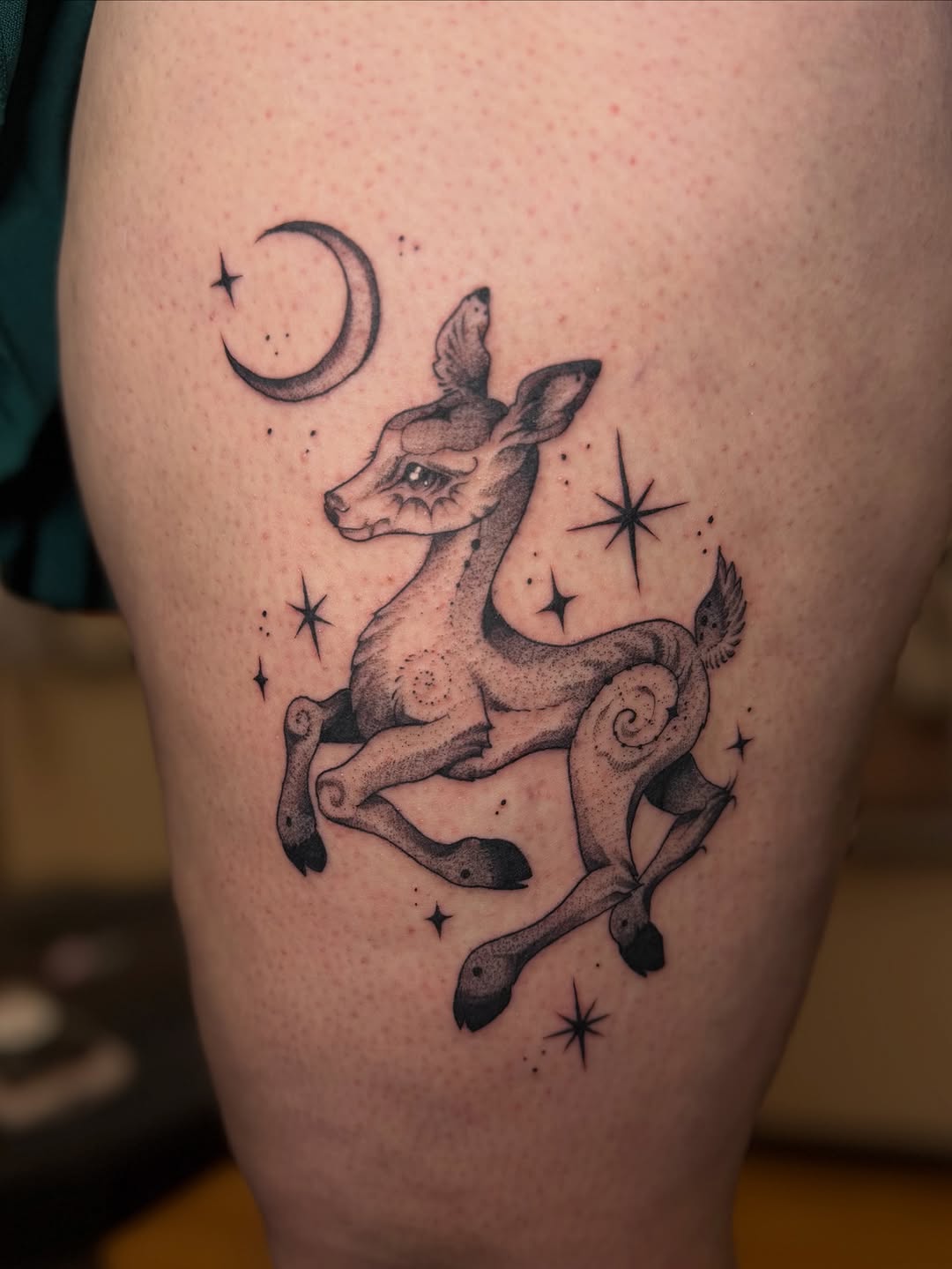 Tattoo by @gianna.tattoos — black_and_grey