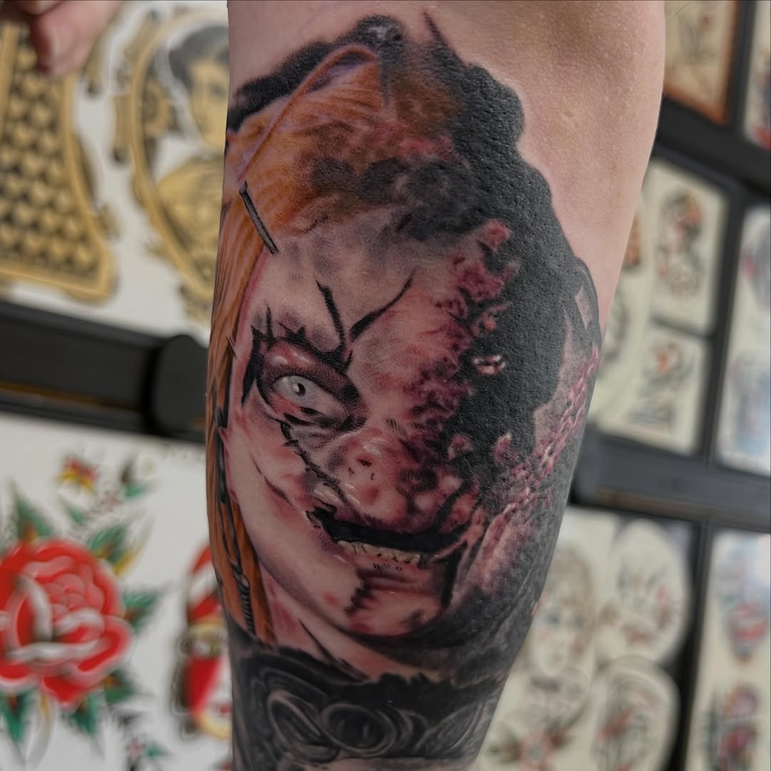 Tattoo by @dqtattoos — realism, dark_realism