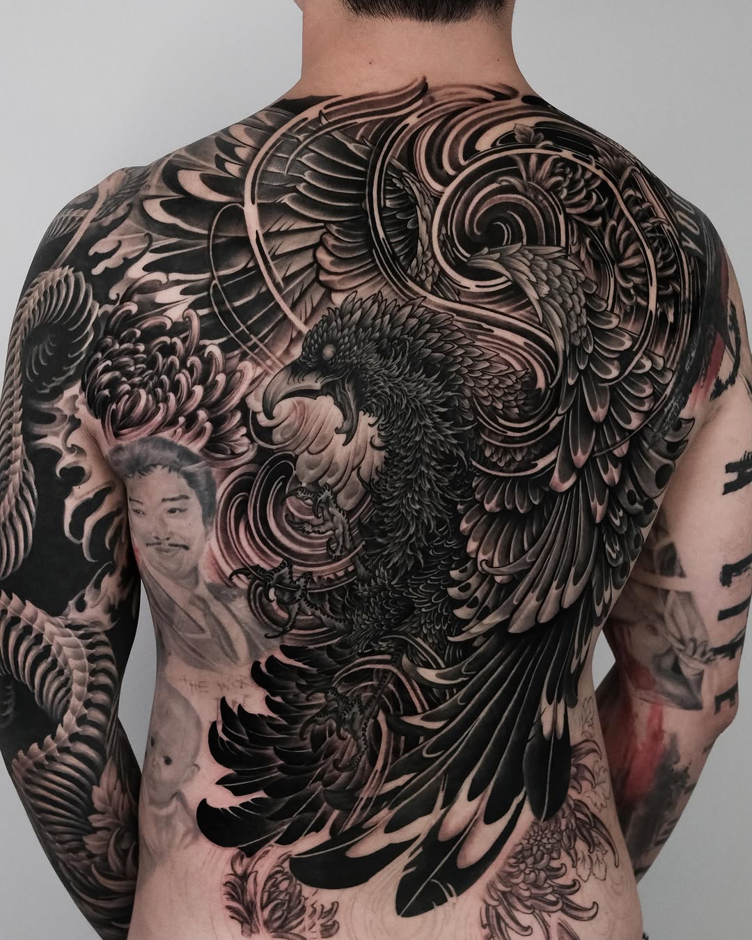 Tattoo by @eugenetattoo — blackwork, black_and_grey