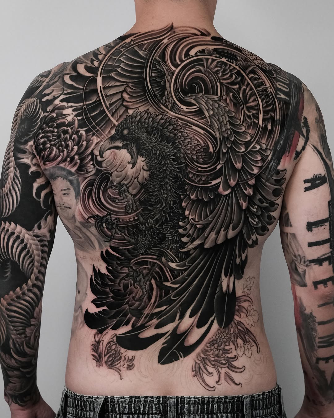 Tattoo by @eugenetattoo — blackwork, illustrative