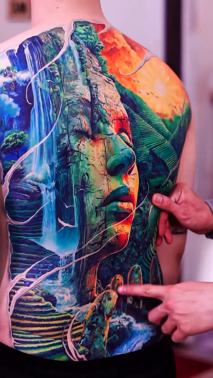 Tattoo by @binh_tattooist — surrealism