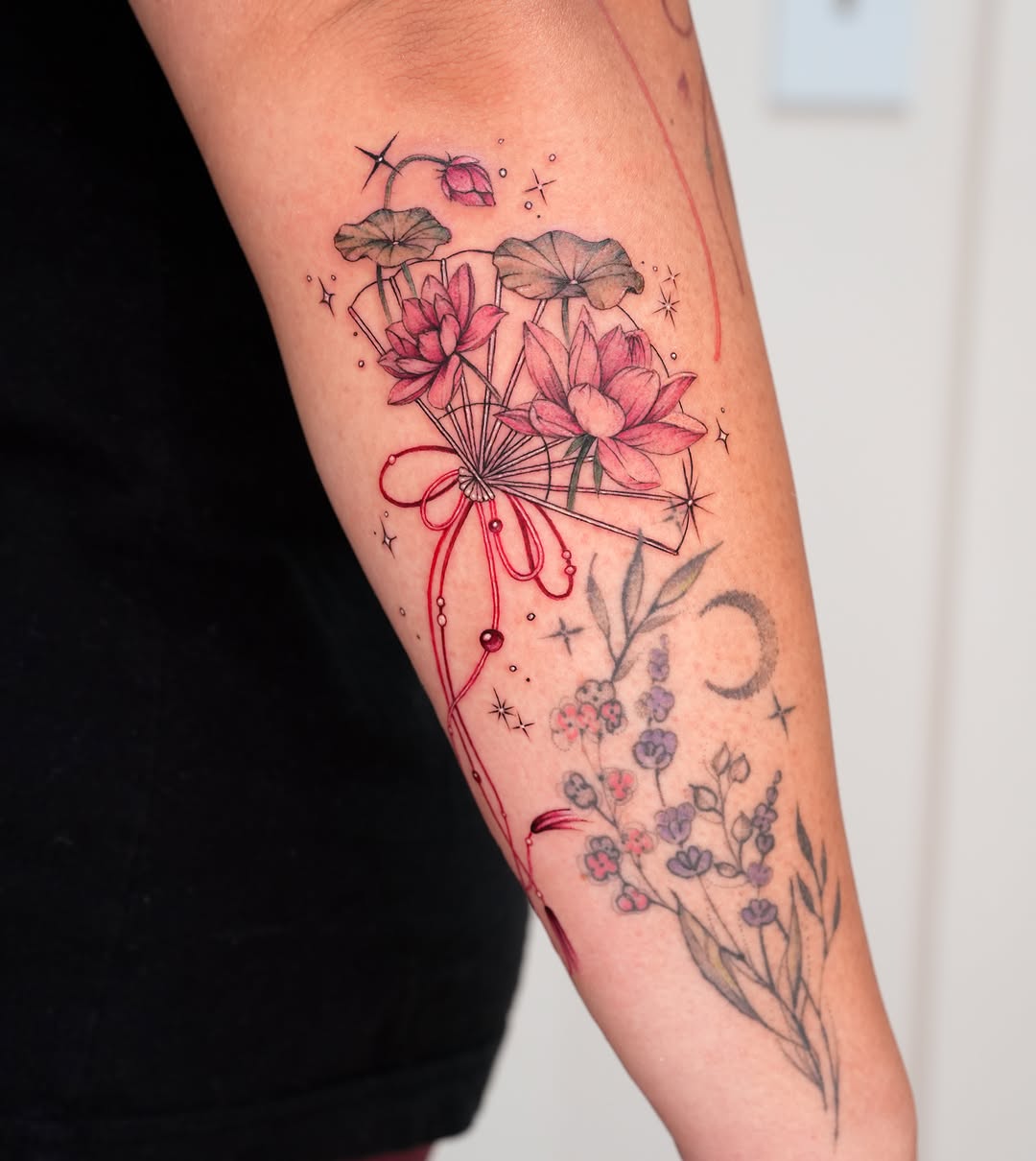 Tattoo by @nhiidles — fine_line, watercolor
