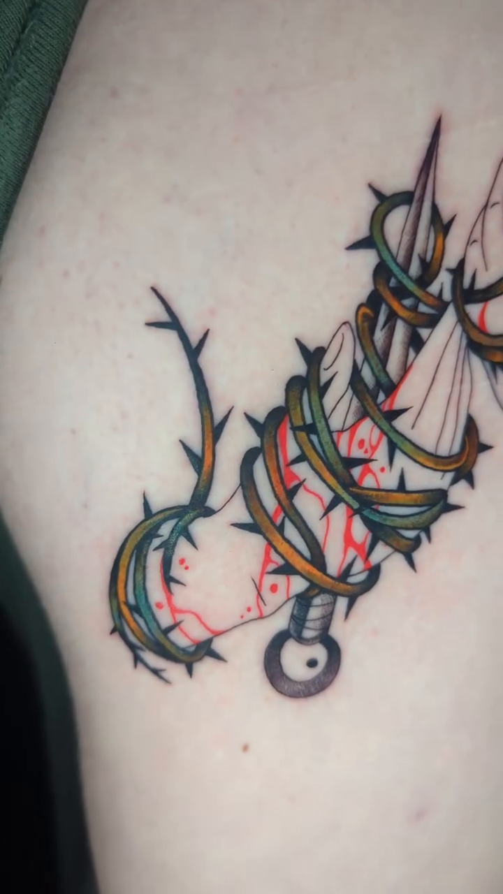 Tattoo by @erin.chelle.tattoos — neo_traditional, dark_realism