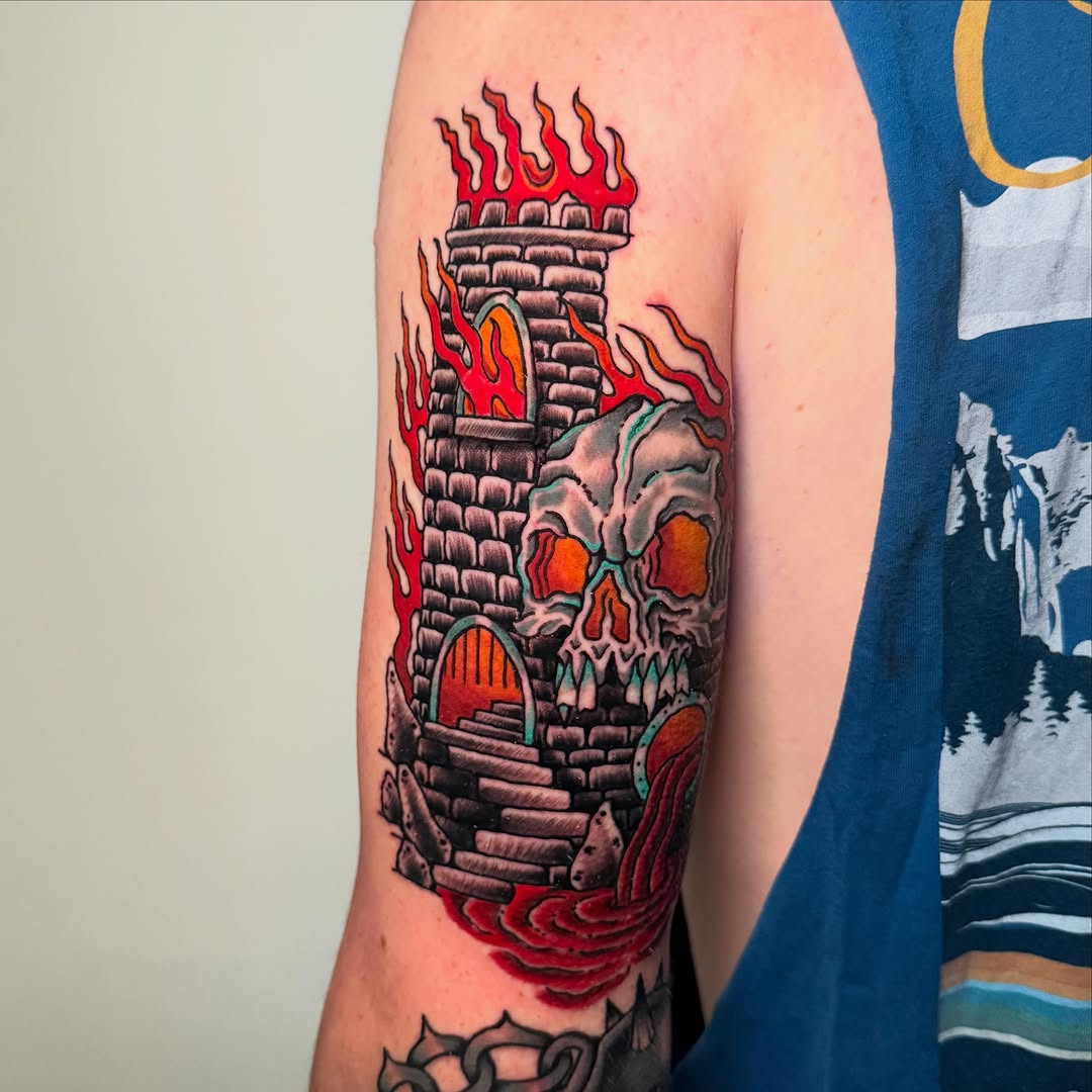 Tattoo by @zacchaffintattoos — american_traditional