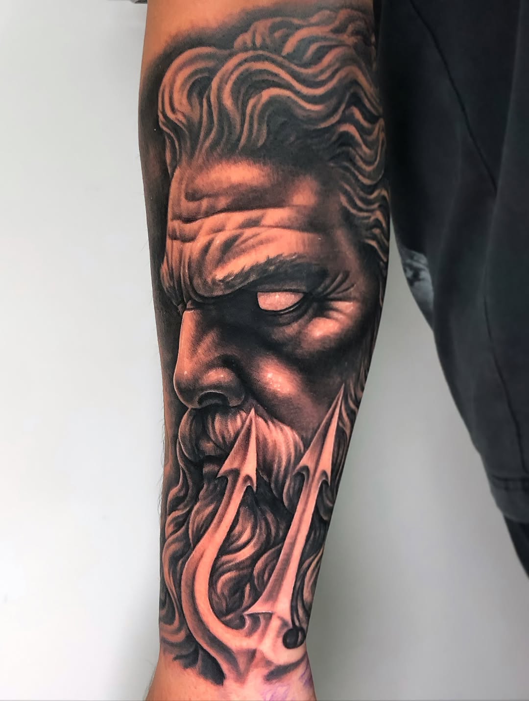 Tattoo by @dboy_87 โ realism, black_and_grey