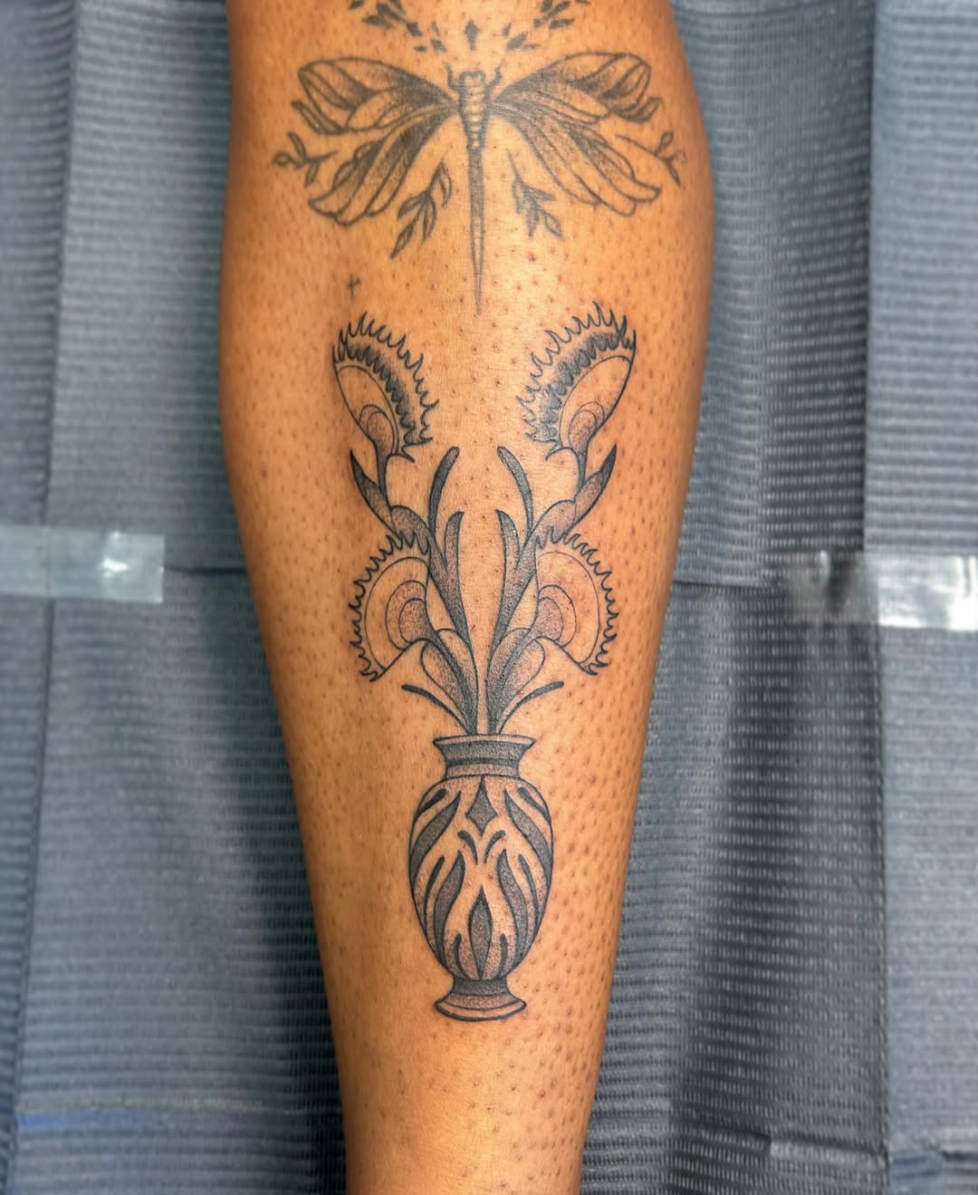 Tattoo by @artbykuna — illustrative, black_and_grey