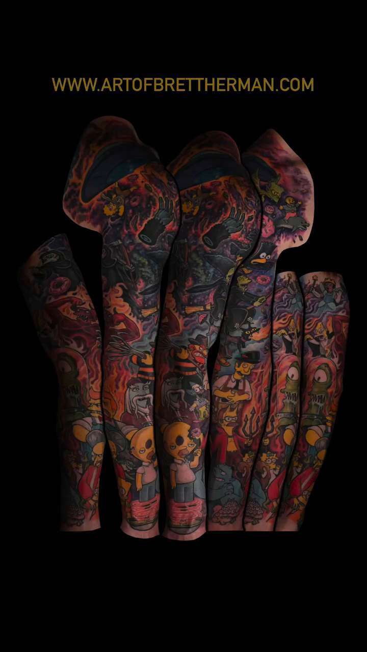 Tattoo by @brettherman — japanese_irezumi, trash_polka