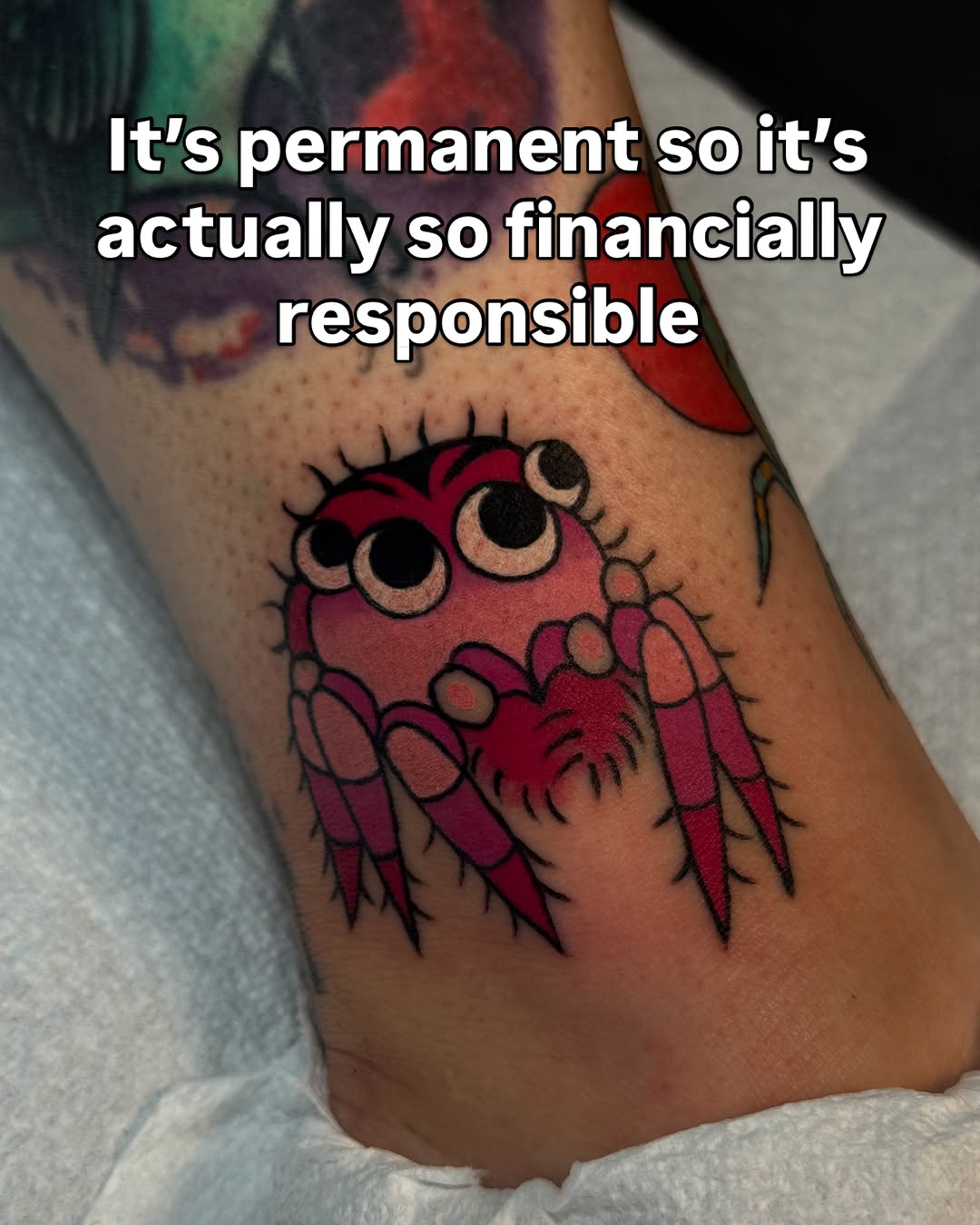 Tattoo by @livingsticker — new_school