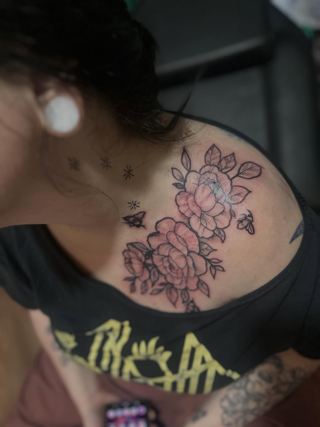Tattoo by @highly_carver — fine_line, black_and_grey
